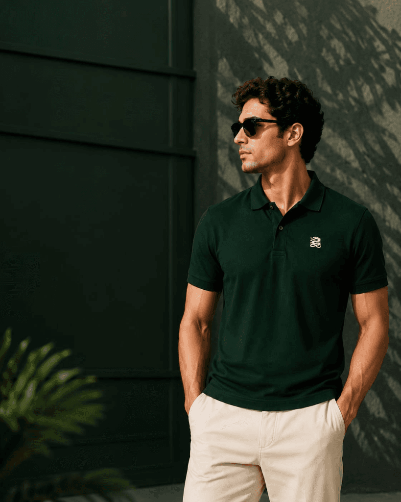 SP STATELY Premium Polo — Confidence Is Silent